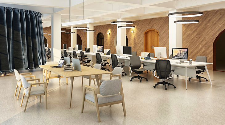 圣奧簡約風板式辦公家具