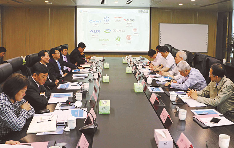 全國政協副主席王欽敏考察浙民投